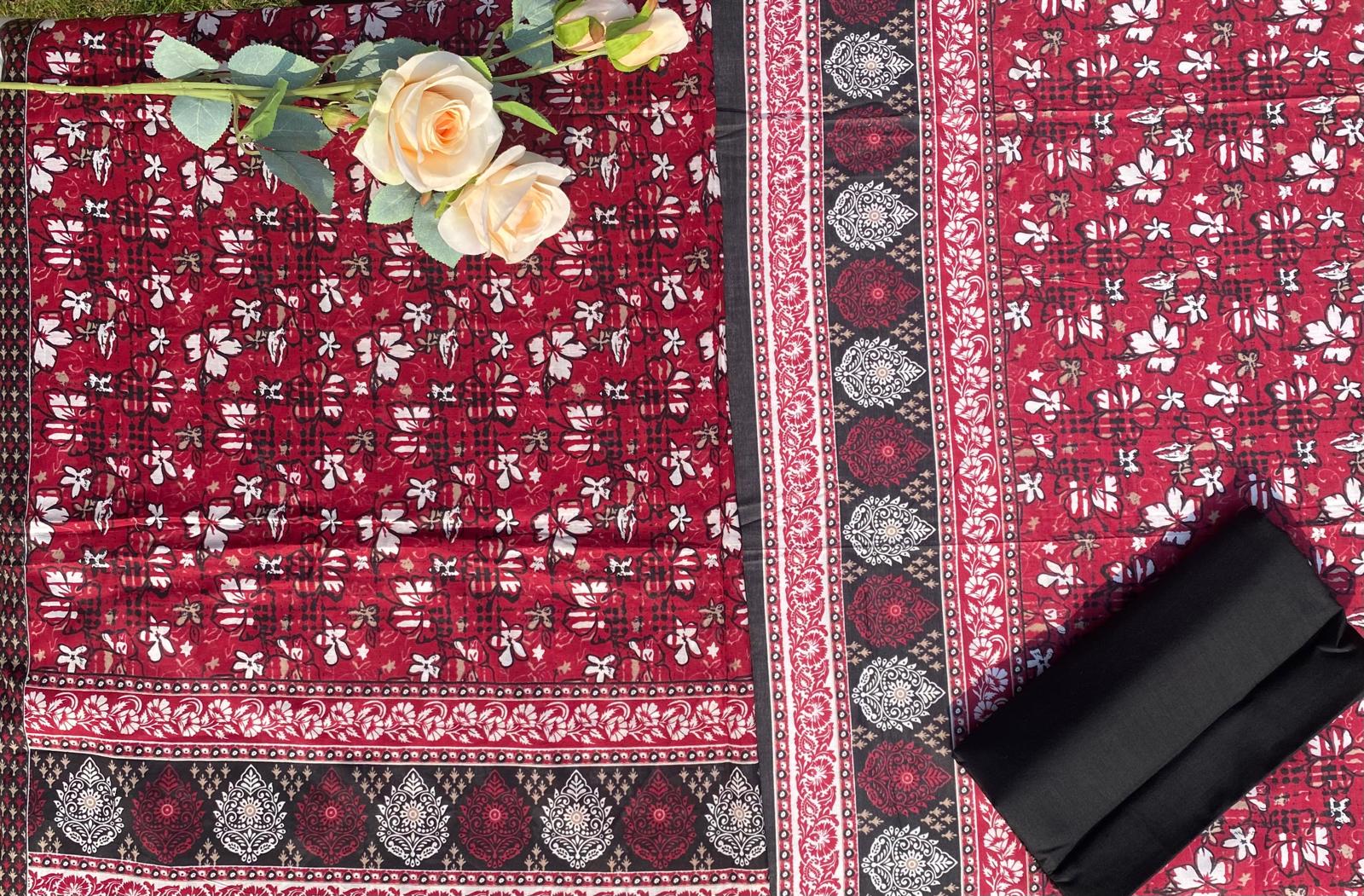 2-Piece (Summer) Fine Quality Lawn Hafiz Textiles