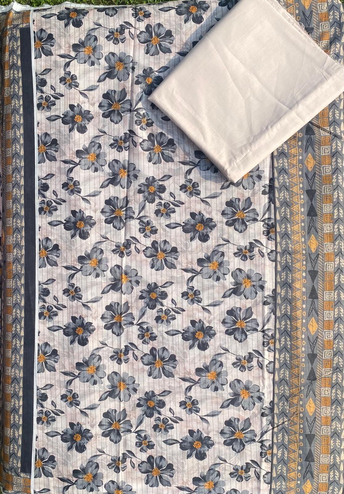 2-Piece (Summer) Fine Quality Lawn Hafiz Textiles