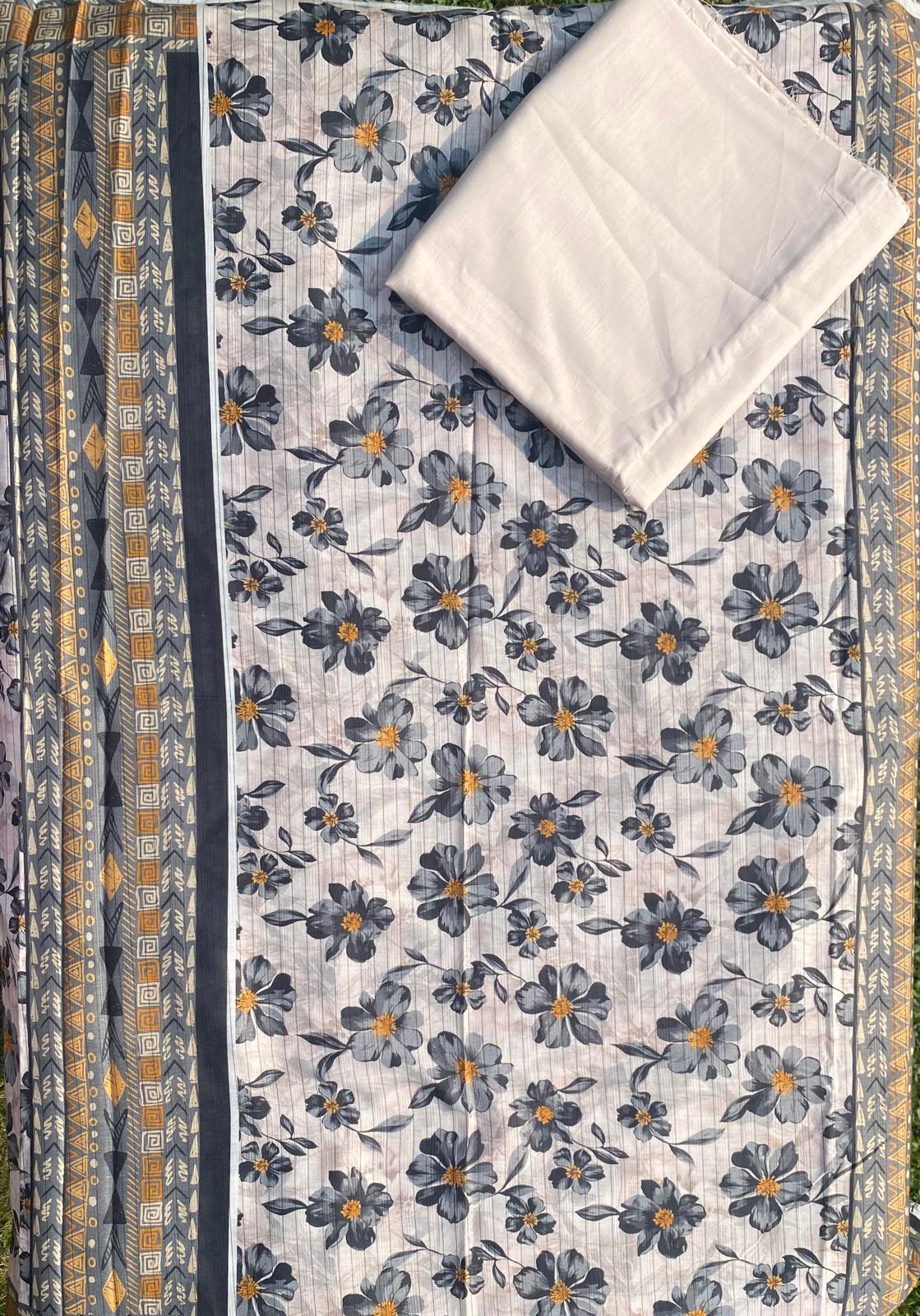 2-Piece (Summer) Fine Quality Lawn Hafiz Textiles