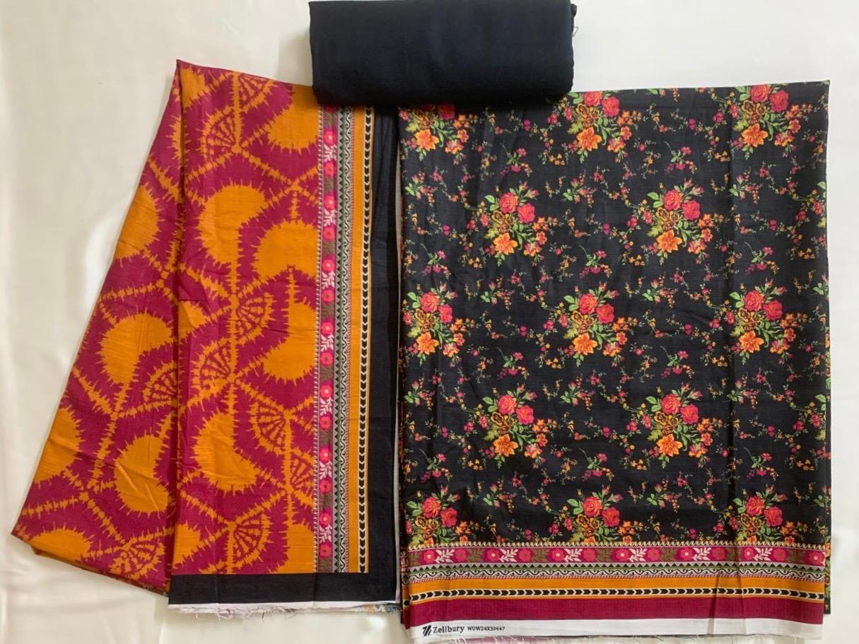 Zellbury 3-Piece (Winter) Fine Quality Khaddar