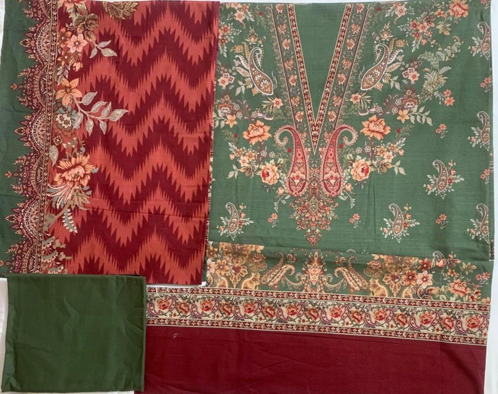 Ethnic 3-Piece (Winter) High Quality Khaddar