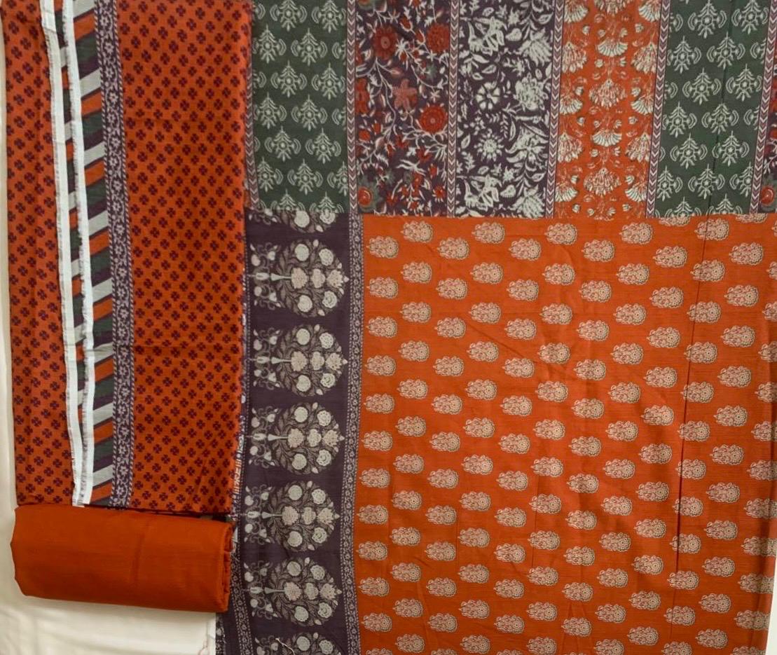 Ethnic 3-Piece (Winter) High Quality Khaddar