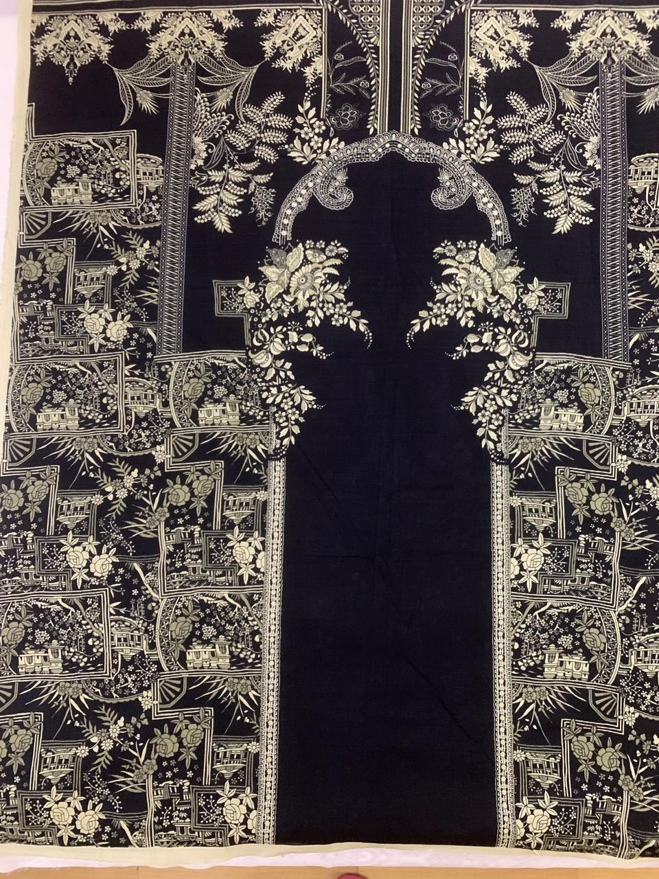 BeechTree 3-Piece (Winter) Fine Quality Khaddar with Jacquard Shawl
