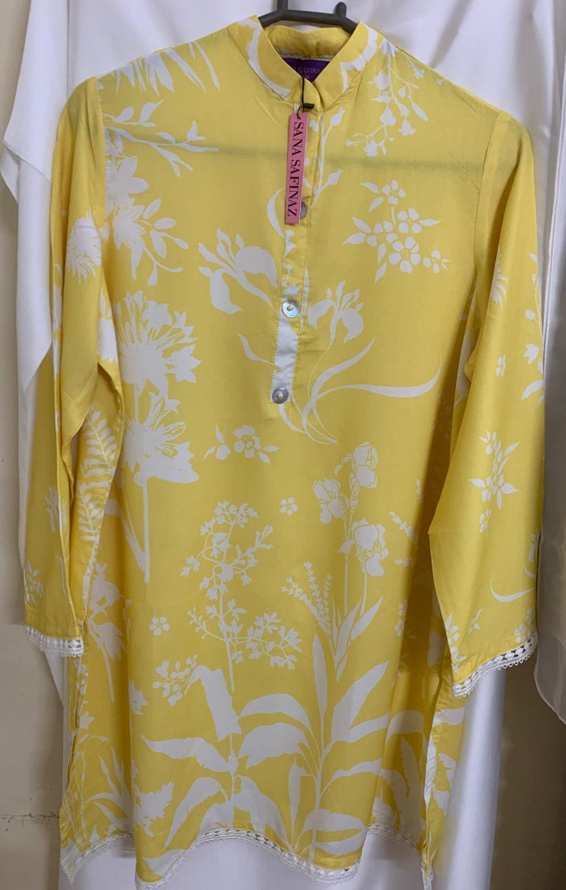 Sana Safinaz Stitched (Two Piece) Winter Lilen Fabric with neat and high quality stylish stitching Shirt and Trouser