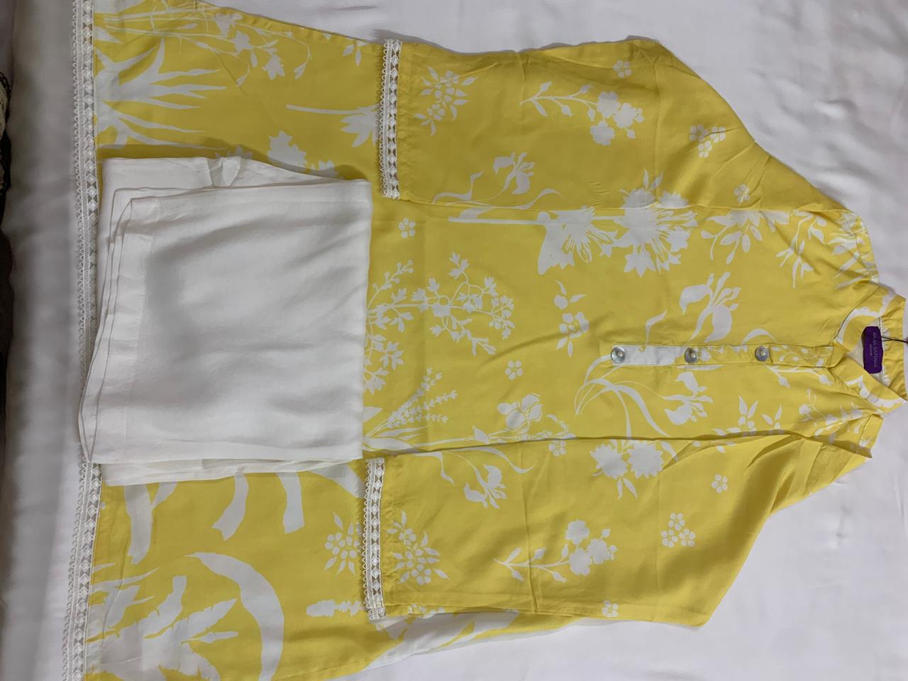 Sana Safinaz Stitched (Two Piece) Winter Lilen Fabric with neat and high quality stylish stitching Shirt and Trouser